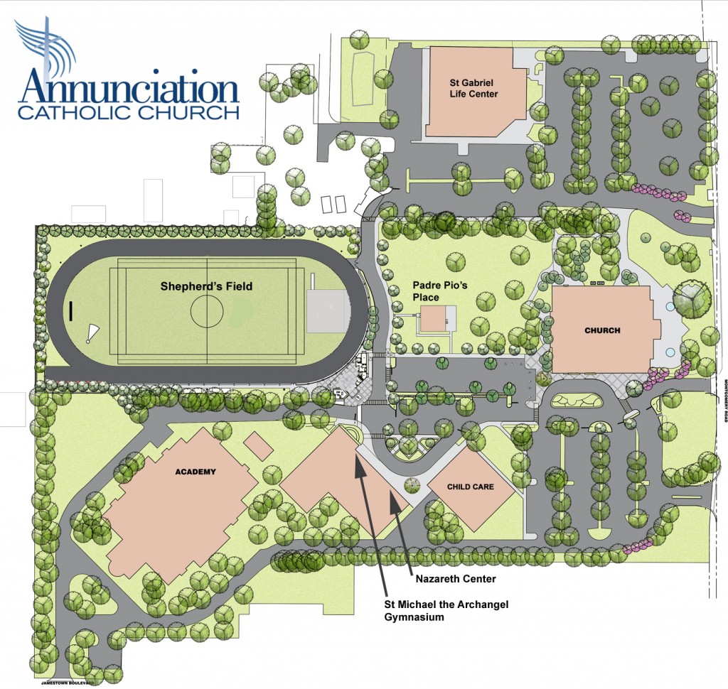 Annunciation Campus Map