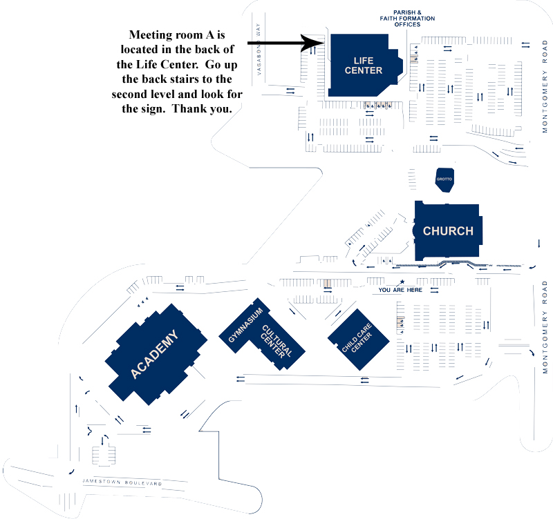 YAM campus-map