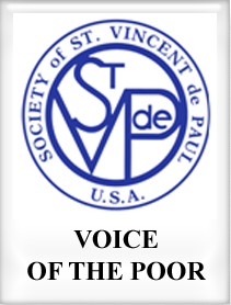 voice of the poor button