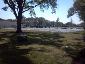Easter Set up chairs