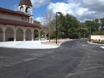 The South side driveway is open!
